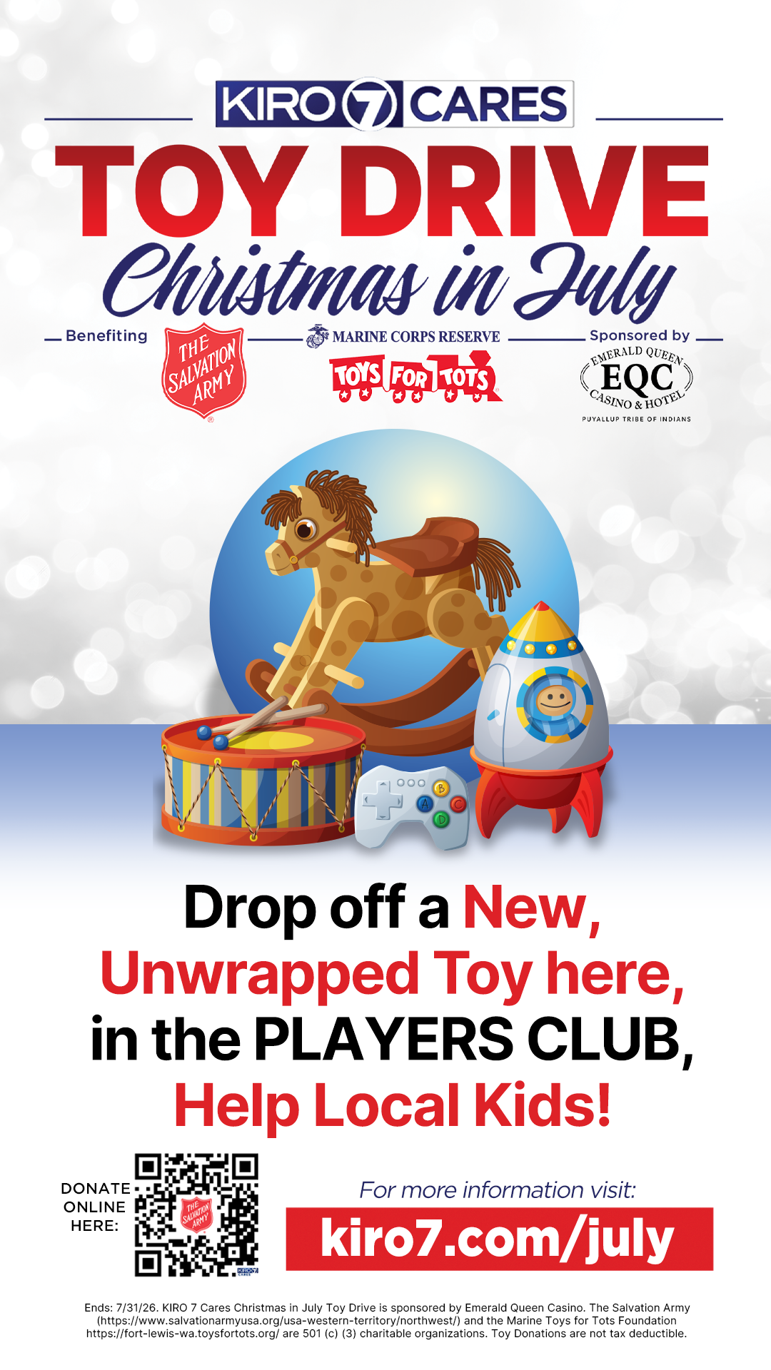 KIRO 7 Christmas in July toy drive Vert TV 1080x1920 EQC.png
